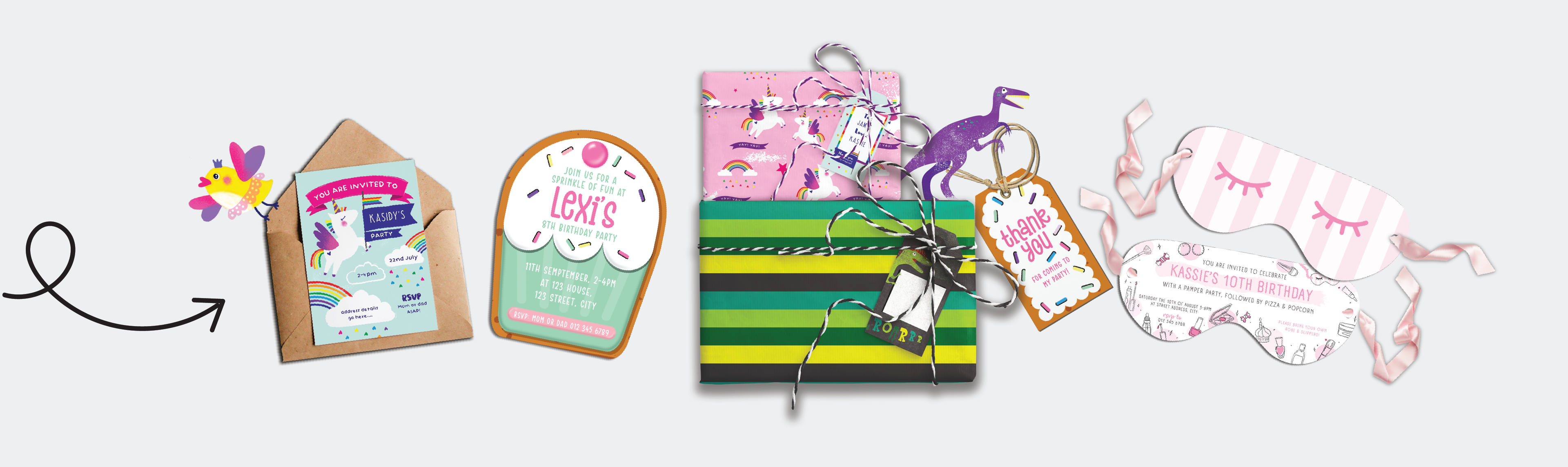 Printables Party Stationery