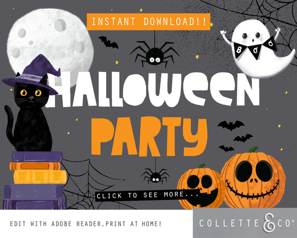 Halloween Party Pack Printables