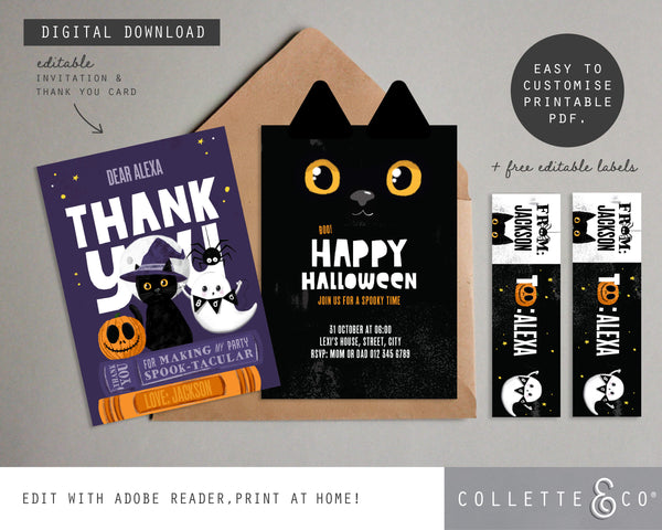 Halloween Party Pack Printables