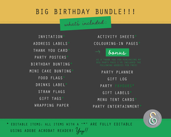 Pink Dinosaur Party Pack Printables