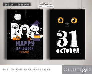 Halloween Party Pack Printables