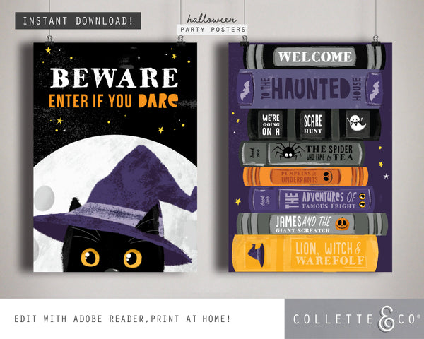 Halloween Party Pack Printables