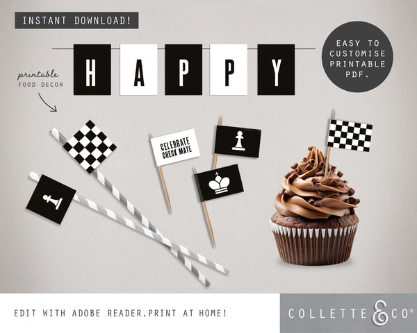 Chess Party Pack Printables