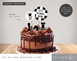Chess Party Pack Printables