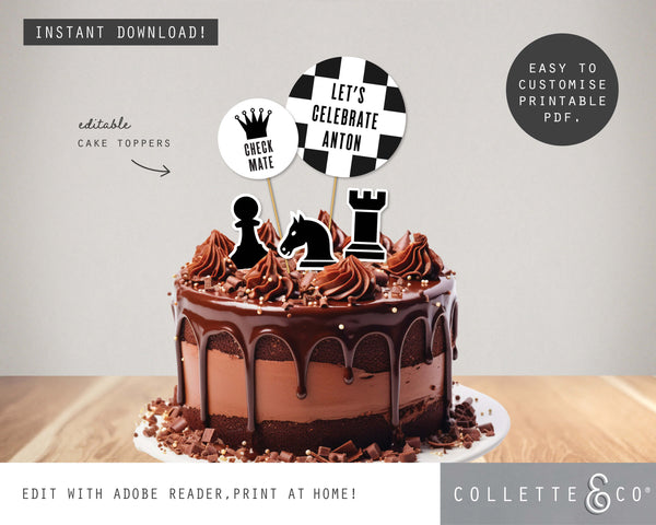 Chess Party Pack Printables