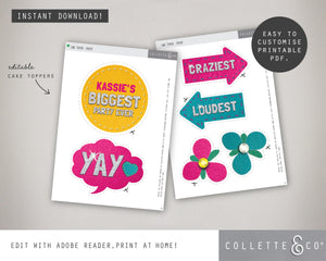 Trolls Party Pack Printables