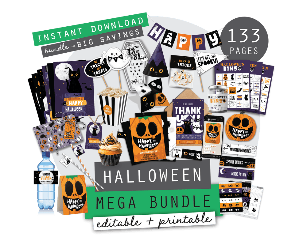 Halloween Party Pack Printables