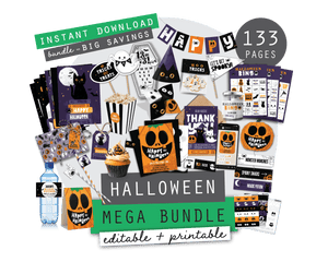 Halloween Party Pack Printables