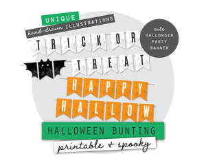 Halloween Printable Bunting