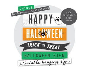 Halloween Printable Sign