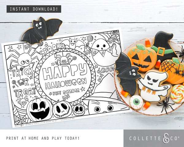 Halloween Printable Placemats