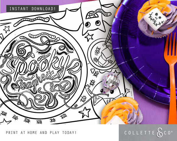 Halloween Printable Placemats