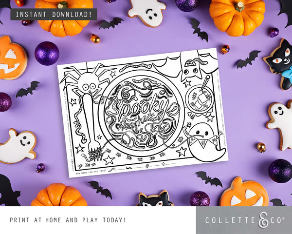 Halloween Printable Placemats