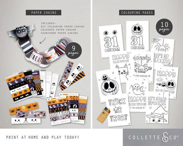 Halloween Printable Activity Bundle