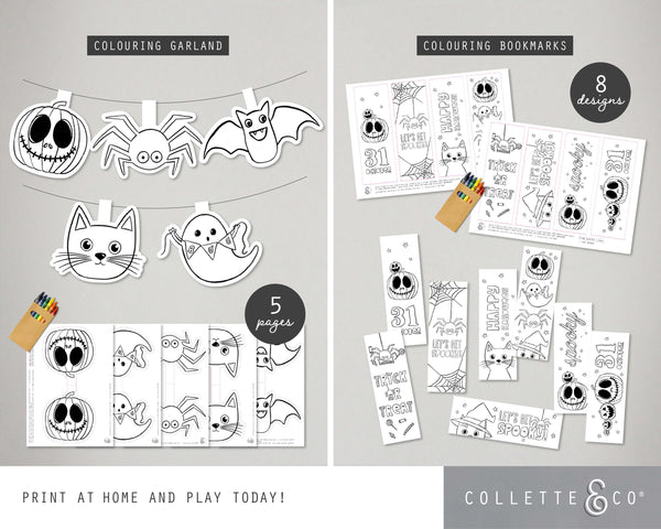 Halloween Printable Activity Bundle