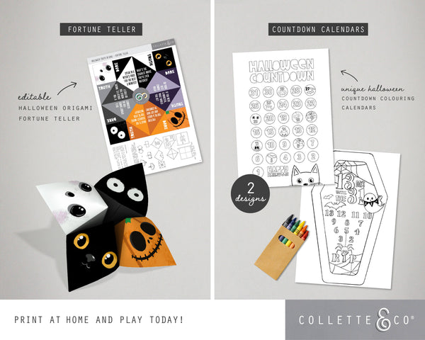 Halloween Printable Activity Bundle