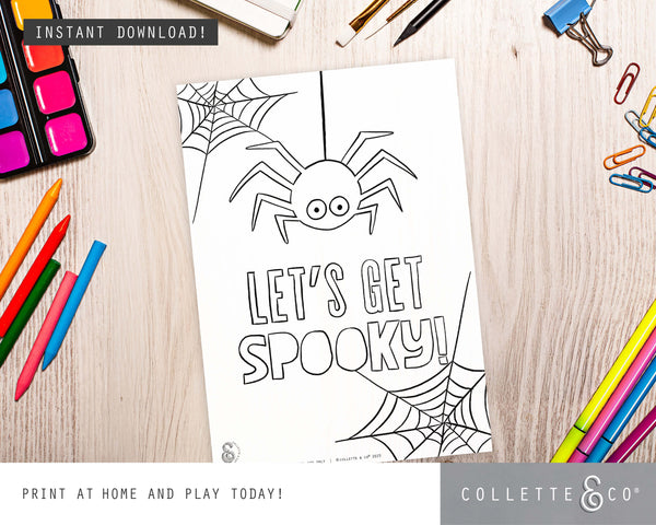 Halloween Printable Colouring Pages