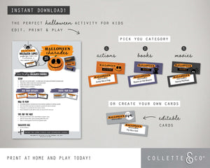 Halloween Printable Charades