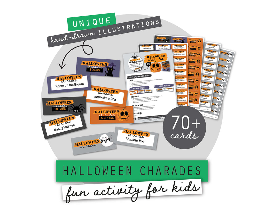 Halloween Printable Charades