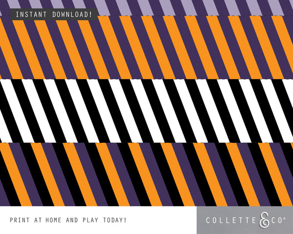 Halloween Countdown Printable Paper Chains