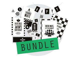 Chess Party Pack Printables