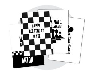 Chess Party Printable Posters