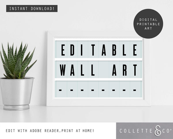 Cinema Sign Wall Art