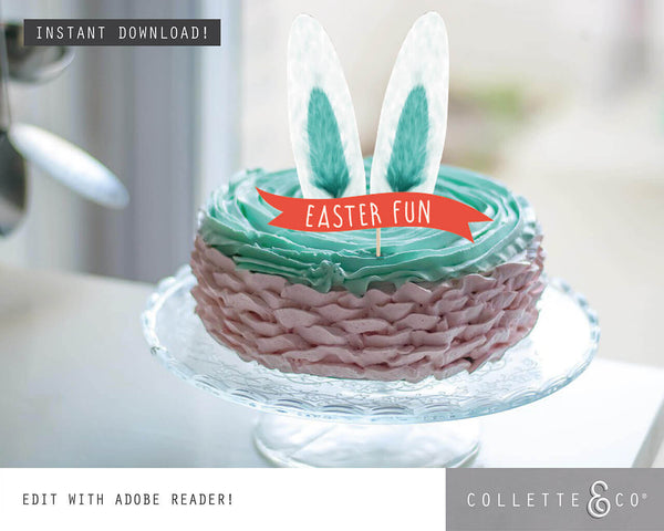 Easter Cake Topper