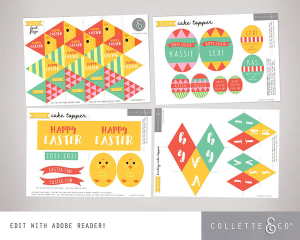 Easter Food Flags 03