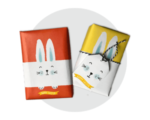 Easter Gift Wrap Bunny