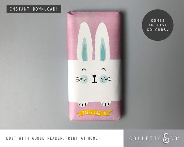 Easter Gift Wrap Bunny 02