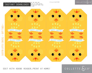 Easter Gift Wrap Little Chick 03