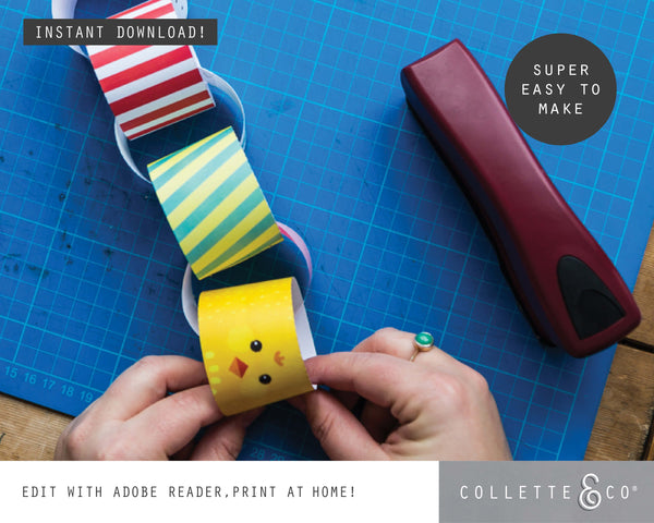 Easter Paper Chains 04