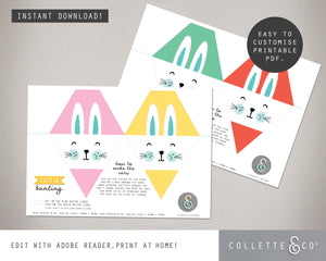 Easter Printable Bunting 02