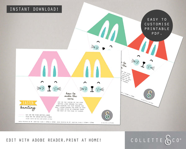 Easter Printable Bunting 02
