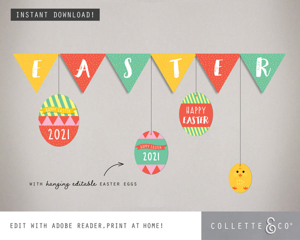 Easter Printable Bunting 03