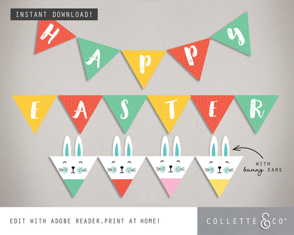 Easter Printable Bunting 04