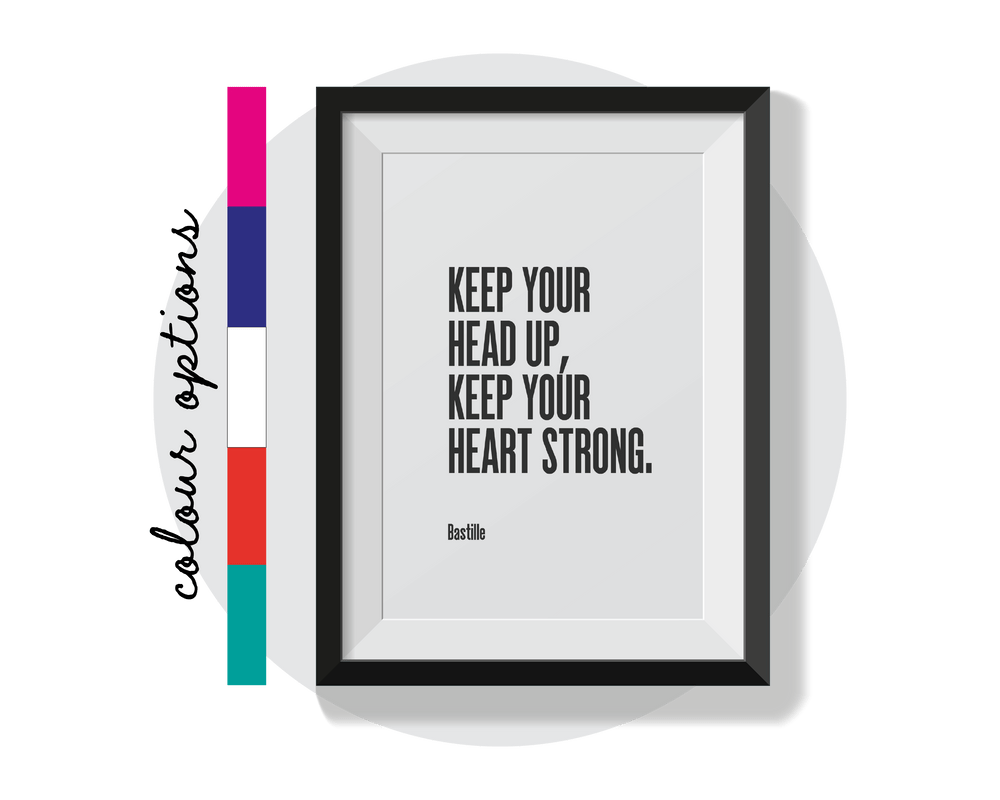 Editable Song Lyrics Wall Art