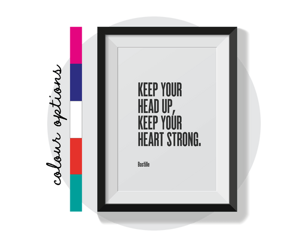 Editable Song Lyrics Wall Art