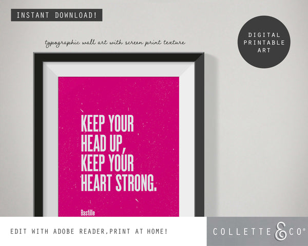 Editable Song Lyrics Wall Art 04