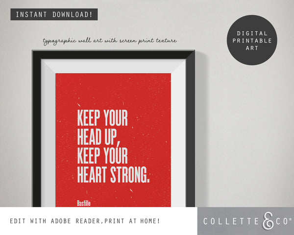 Editable Song Lyrics Wall Art 05