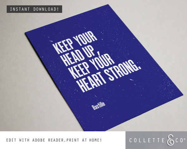 Editable Song Lyrics Wall Art 15