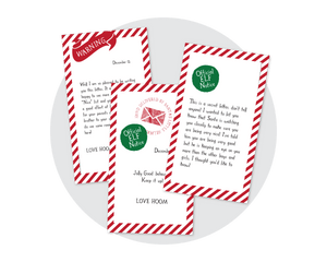 Elf on the Shelf Letter Notes