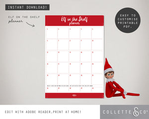 Elf on the Shelf Planner