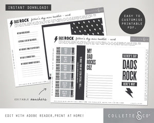 Father's Day Printable Card 04