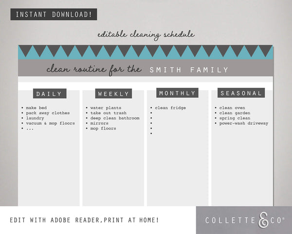 Kids Chore Chart 08