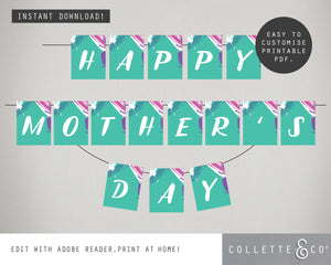 Mother's Day Printable Bunting
