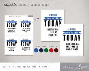 Printable Back to School Sign Pack 02