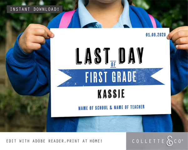 Printable Back to School Sign Pack 06