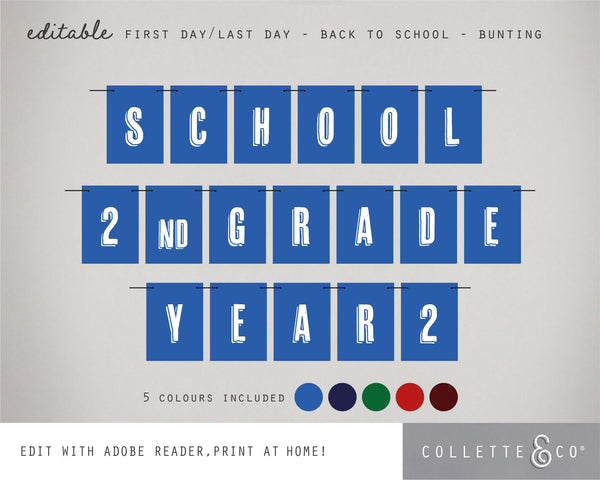 Printable Back to School Sign Pack 11
